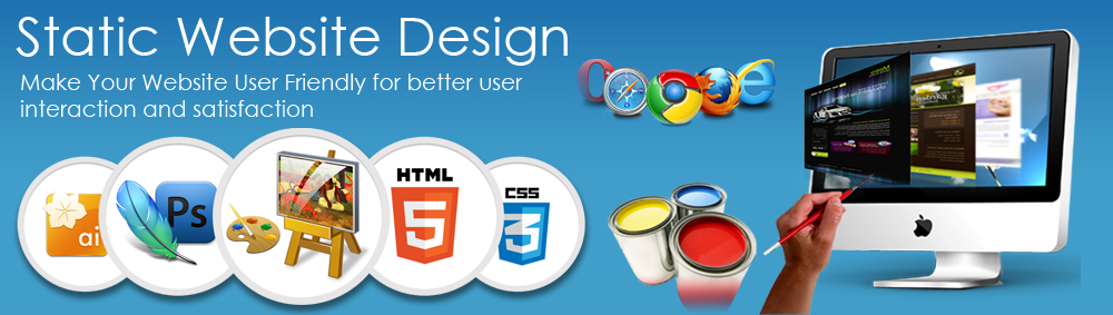 static website design services
